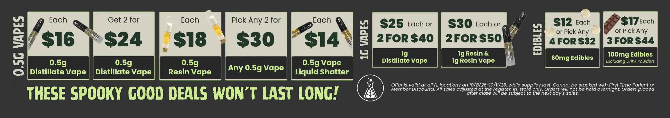 Cannabis Promo, Cannabis Sales, Cannabis Discounts, Cannabis on Sale, Daily 2