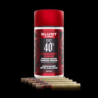 Strawberry Cough Infused Blunt 5-Pack STIIIZY