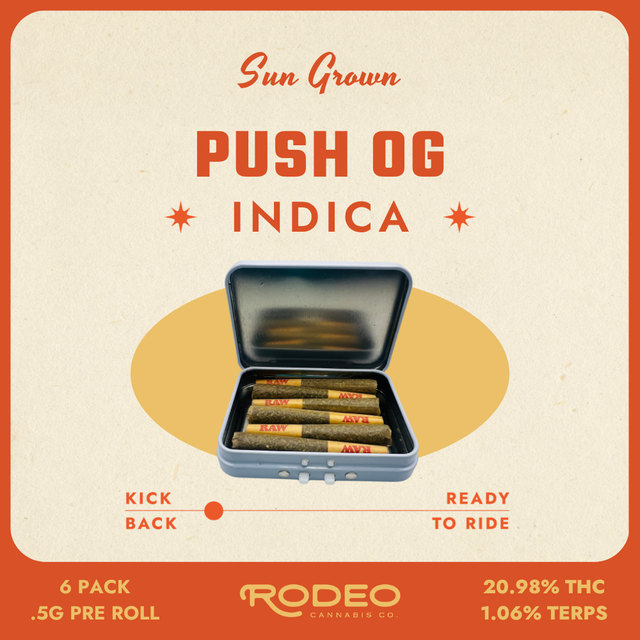 Sun Grown Push OG Rodeo Cannabis
