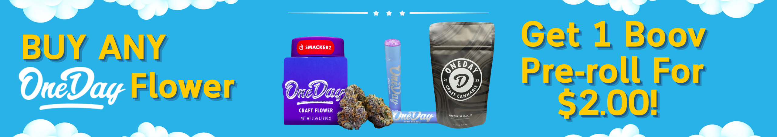 Cannabis Promo, Cannabis Sales, Cannabis Discounts, Cannabis on Sale, 30% Off OneDay
