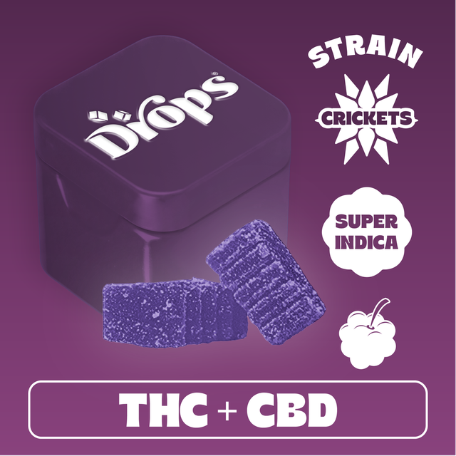 Blackberry | Crickets | Super Indica Drops Blackberry | Crickets | Super Indica Drops