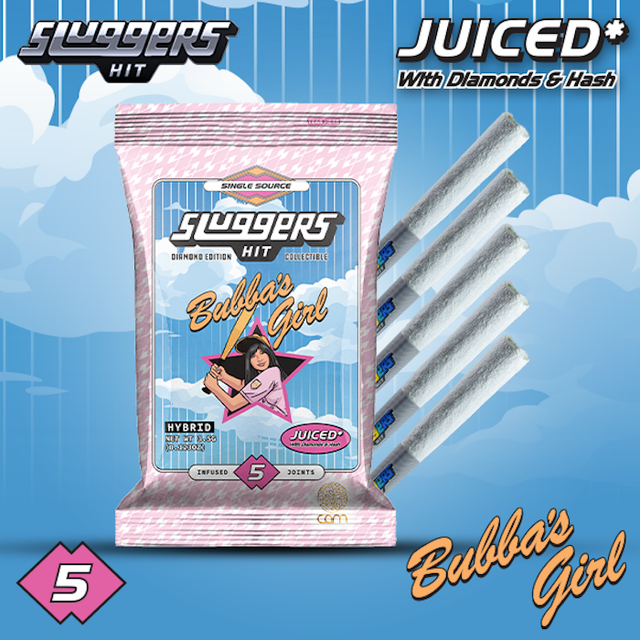 Inf Preroll - 0.7g 5pk - Diamond - Bubba's Girl Sluggers