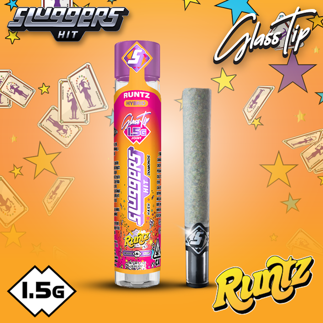 Sluggers - Infused Preroll - 1.5g - Hybrid - Runtz Sluggers