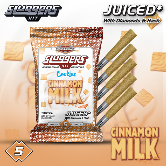 Cinnamon Milk (I) - Infused Prerolls - 3.5g 5ct Sluggers
