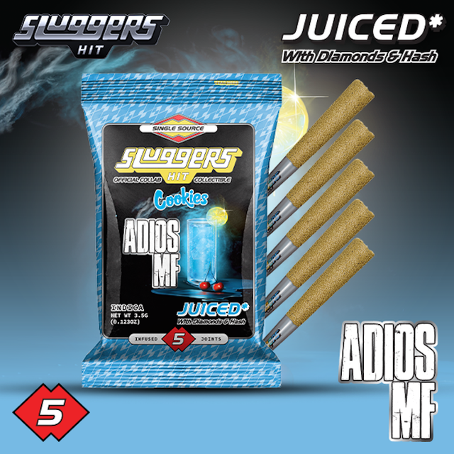 Inf. Preroll - 0.7g 5pk - Adios MF Sluggers