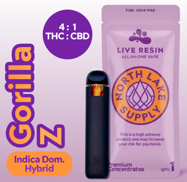 Gorilla Z Live Resin North Lake Supply Gorilla Z Live Resin North Lake Supply