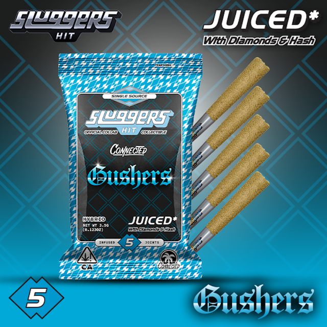 Sluggers - Gushers - Infused Preroll - 0.7g 5pk Sluggers