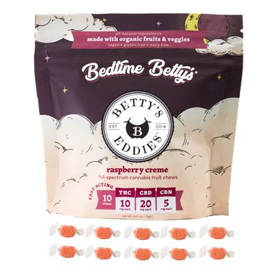 Raspberry Creme 4:1:2 CBD:CBN:THC Betty's Eddies