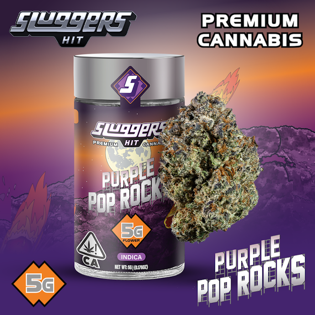 Sluggers - Purple Pop Rocks - Flower - 5g Sluggers
