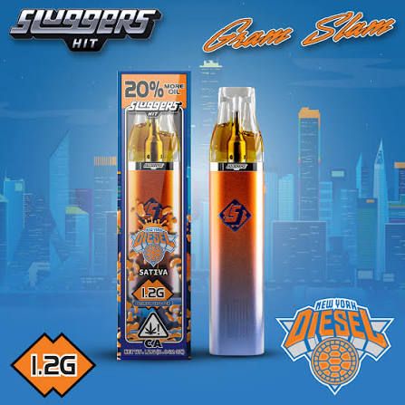 Sluggers - Vape - 1.2g - Sativa - NYC Diesel - V2 Sluggers