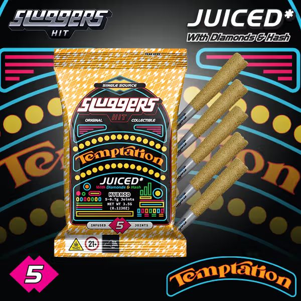 Temptation (H) - Infused Prerolls - 3.5g 7ct Sluggers