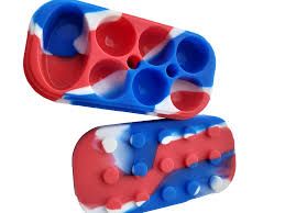 Silicone Stackable Dab Puck 7 Deuce Trading Co.