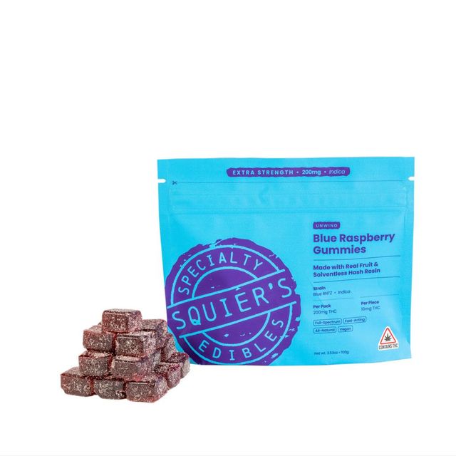 Blue Raspberry Hash Rosin Squier's