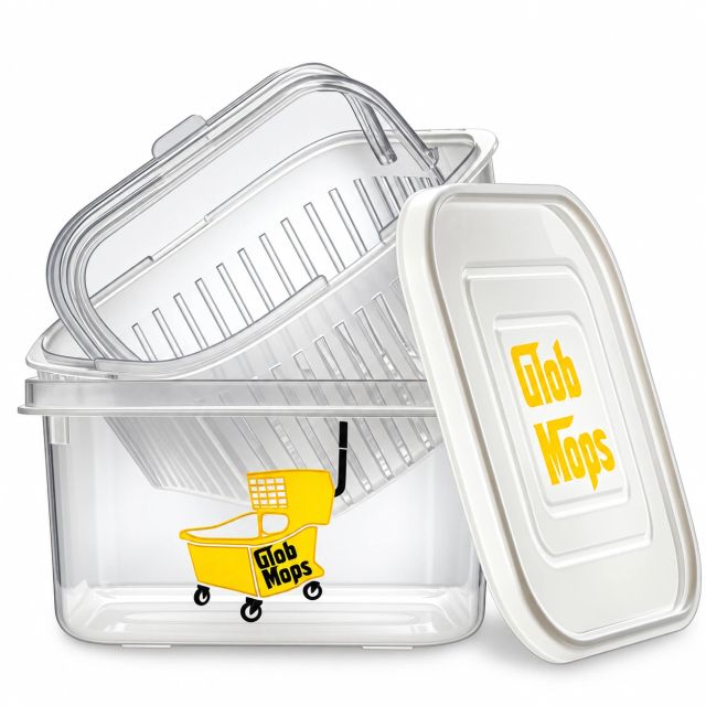 Mop Bucket Cleaning Basket Glob Mops
