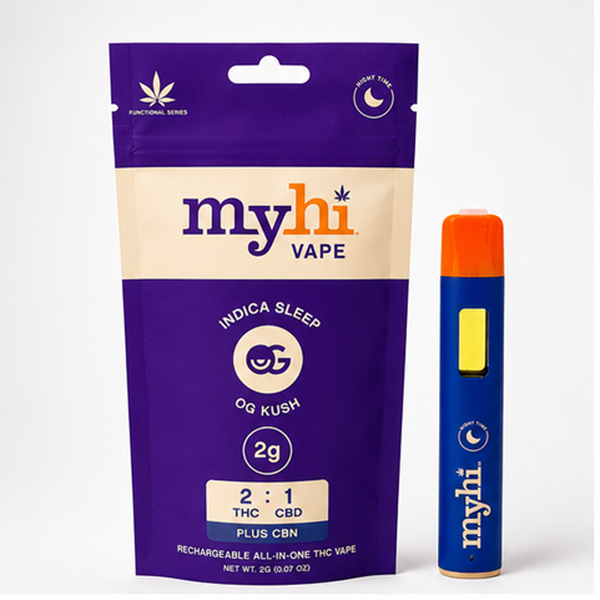 OG Kush 2:1 THC:CBD + CBN -Indica Sleep MyHi