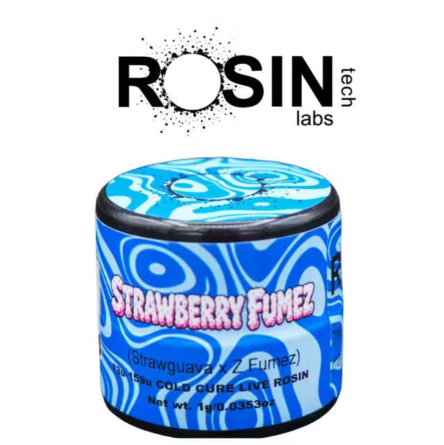 Strawberry Fumez Rosin Tech Labs