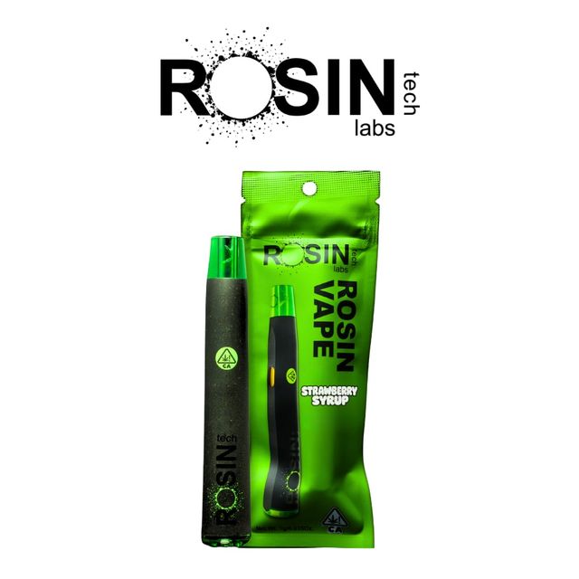 Strawberry Syrup Rosin Tech Labs