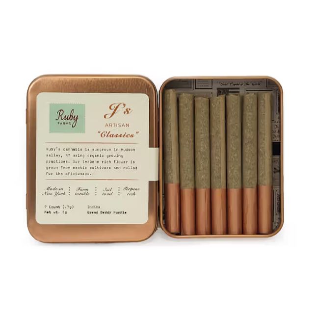 Grand Daddy Purple 7pk .7g Pre-Rolls Ruby Farms