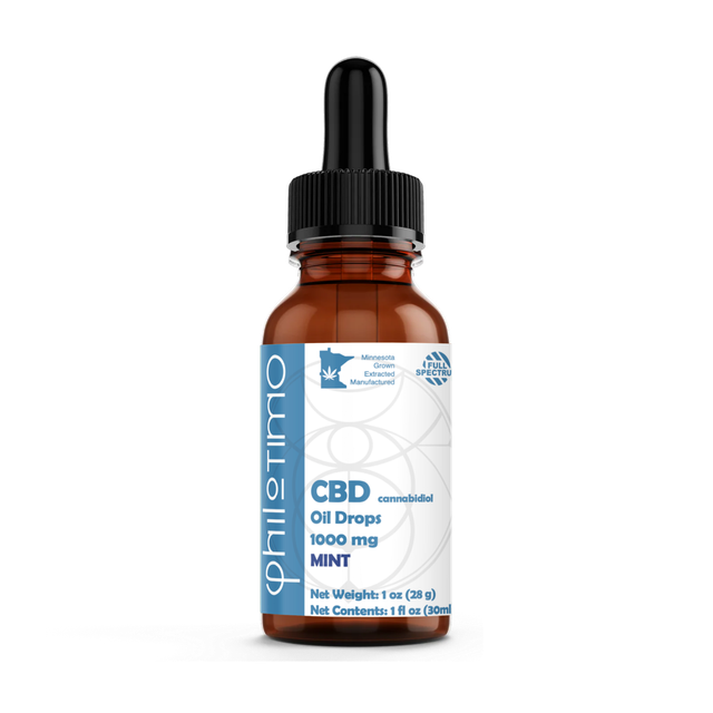 Full Spectrum CBD Oil Drops Philotimo