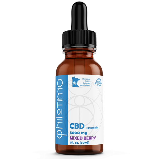Broad Spectrum CBD Oil Drops Philotimo