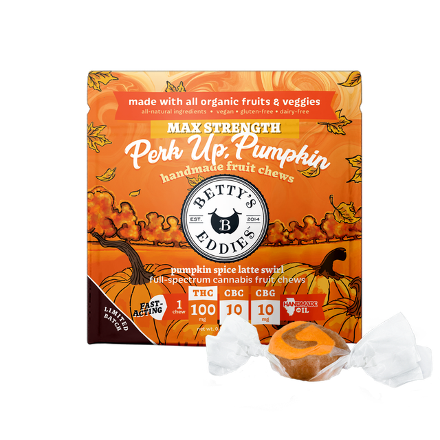 Pumpkin Spice Latte Swirl Max Strength Betty's Eddies
