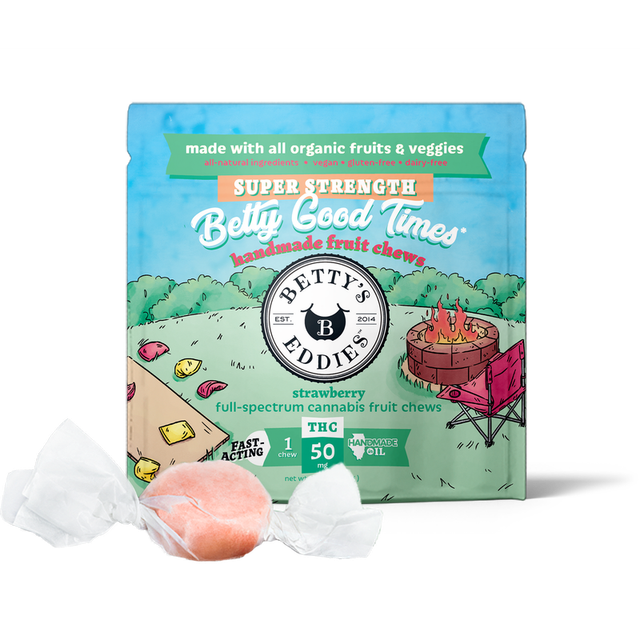 Strawberry Super Strength Betty's Eddies