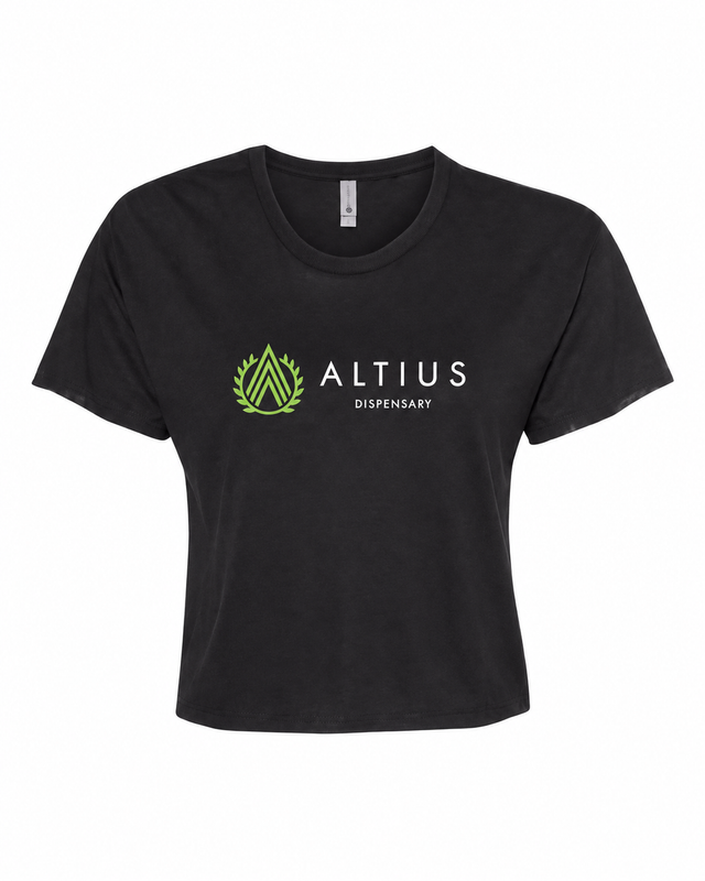 Crop Tee Black - XL Altius