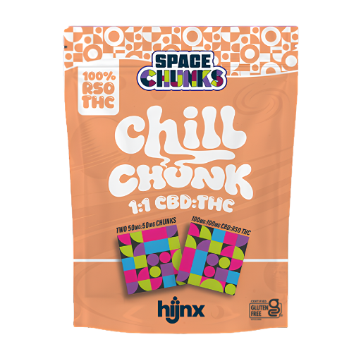 Chill Space Chunks 1:1 CBD:THC Hijnx Chill Space Chunks 1:1 CBD:THC Hijnx