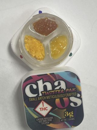 I Twister Pak 3G  I Kush Cream Cake, Purple Kush, Divine Double Kush Chaos
