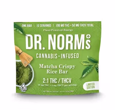 DR. NORM'S: Matcha Crispy Rice /