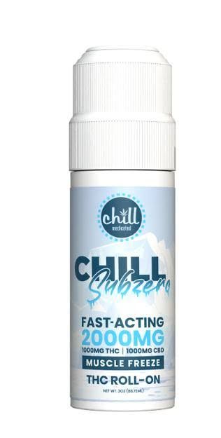 1000mg : 1000mg THC : CBD Chill