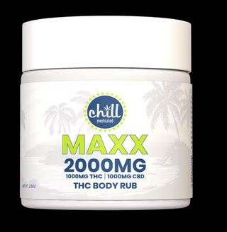 1000mg : 1000mg THC : CBD Chill