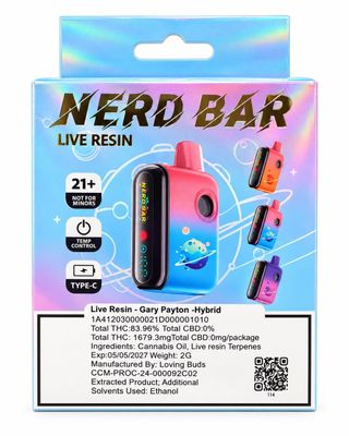 Live Resin Gary Payton Nerd Bar