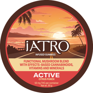 I Active - Citrus Punch | 50mg THC : 25mg THCv : 25mg CBD I iATRO