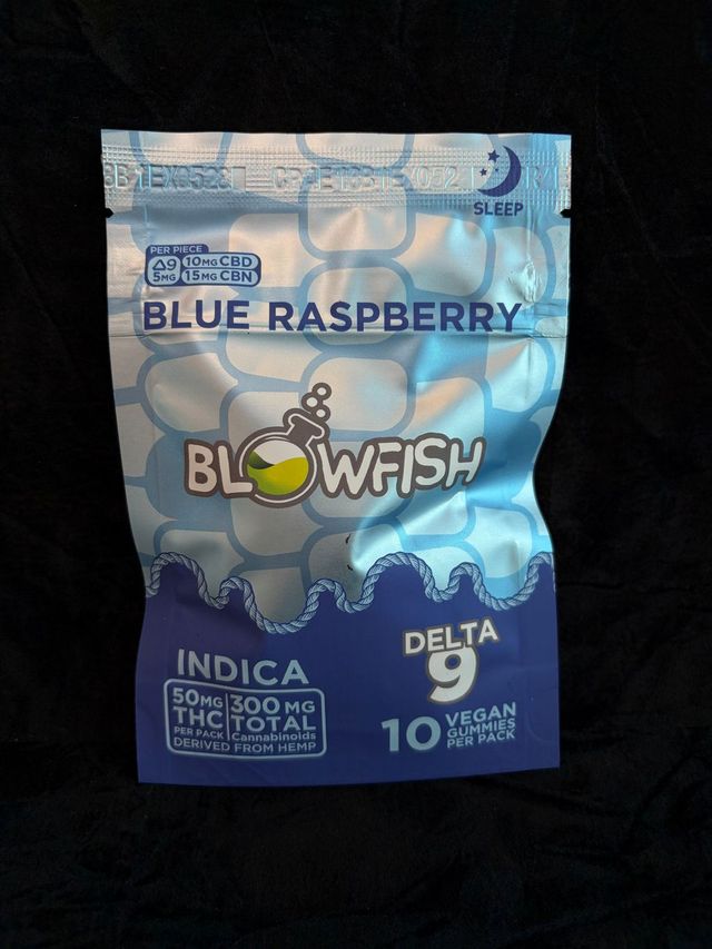Blue Raspberry Blowfish