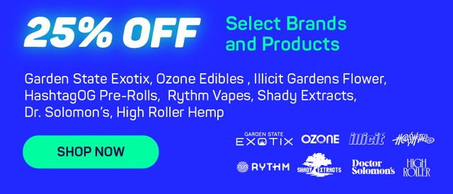 Cannabis Promo, Cannabis Sales, Cannabis Discounts, Cannabis on Sale, 25% OFF ALL Dr. Solomon's Products