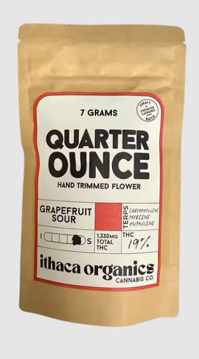 Grapefruit Sour Ithaca Organics Cannabis Co.
