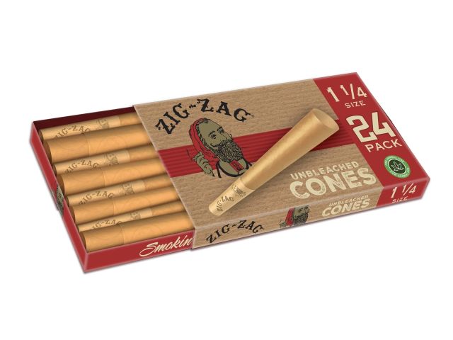 Unbleached Mini Pre-Rolled Zig-Zag Unbleached Mini Pre-Rolled Zig-Zag