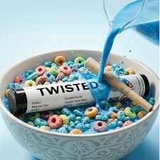 Blue Milk Twisted Buds