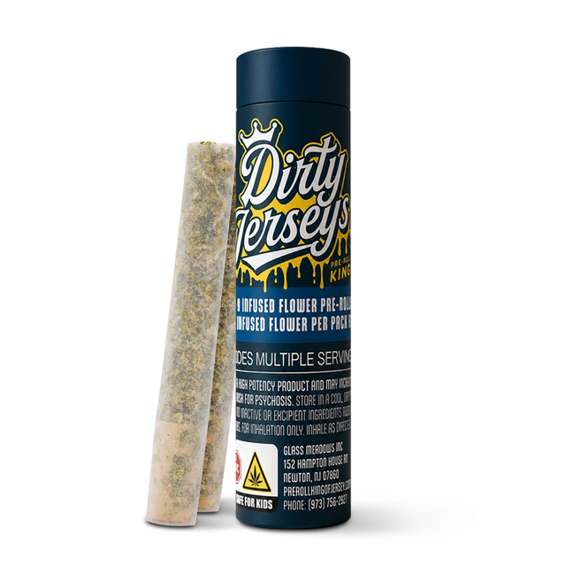 Dirty Jerseys Copper Chem Pre Roll King of Jersey