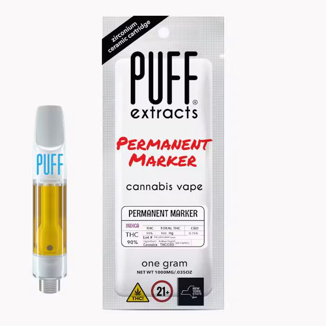 Permanent Marker Puff
