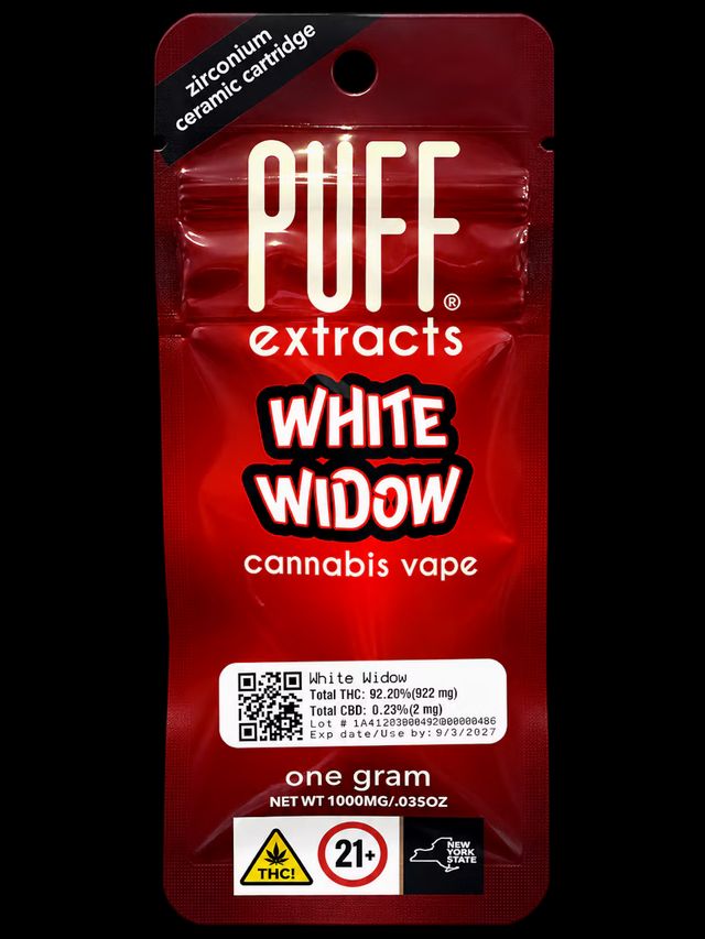 White Widow Puff
