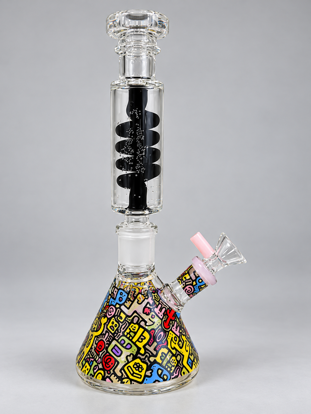 GLASS WATER PIPE ARTIST MADE HighGarden