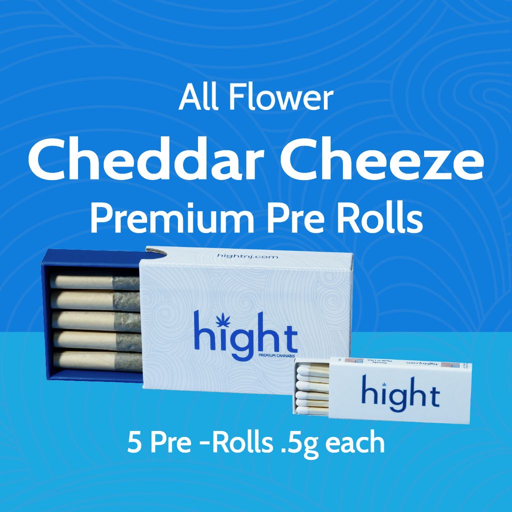 Hight Cheddar Cheeze Pre-Rolls 0.5g | 5pk