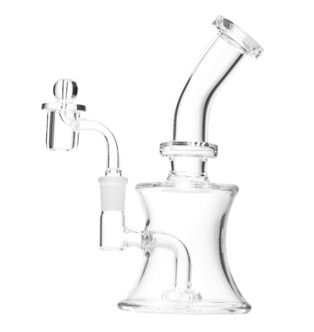 8" Oil Can Clear Human Grade