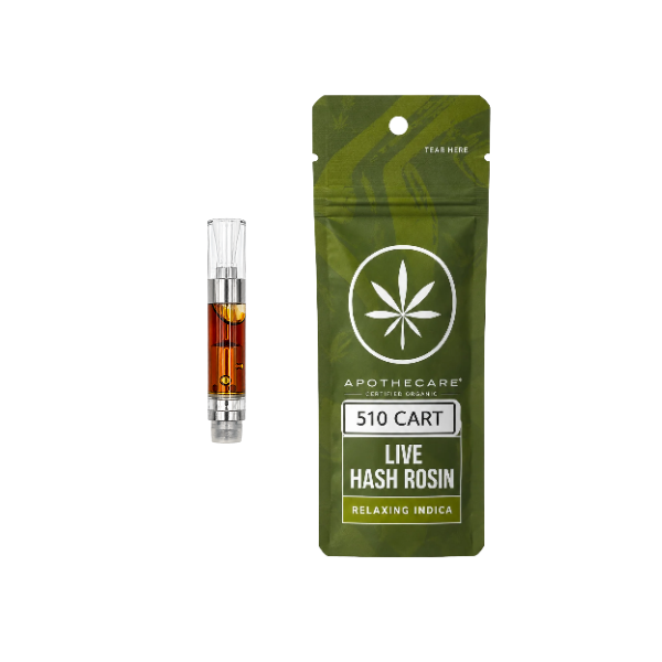 Certified Organic Blue Mason .5g Live Hash Rosin Apothecare