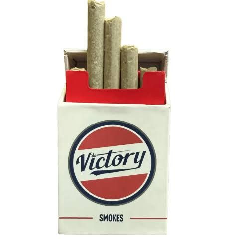 Victory  Natural Farms - Smokes 5pk - Rainbow Gelato - 2.5g Victory Natural Farm