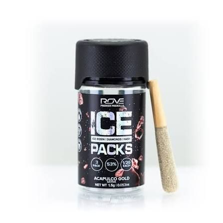 Super Sour Diesel 2.5g 5pk Ice Pack ROVE