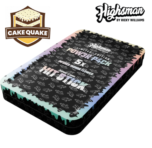 Cake Quake Hit Sticks Highsman