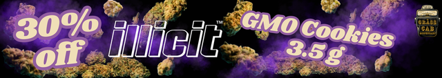 Cannabis Promo, Cannabis Sales, Cannabis Discounts, Cannabis on Sale, 30% off GMO 3.5